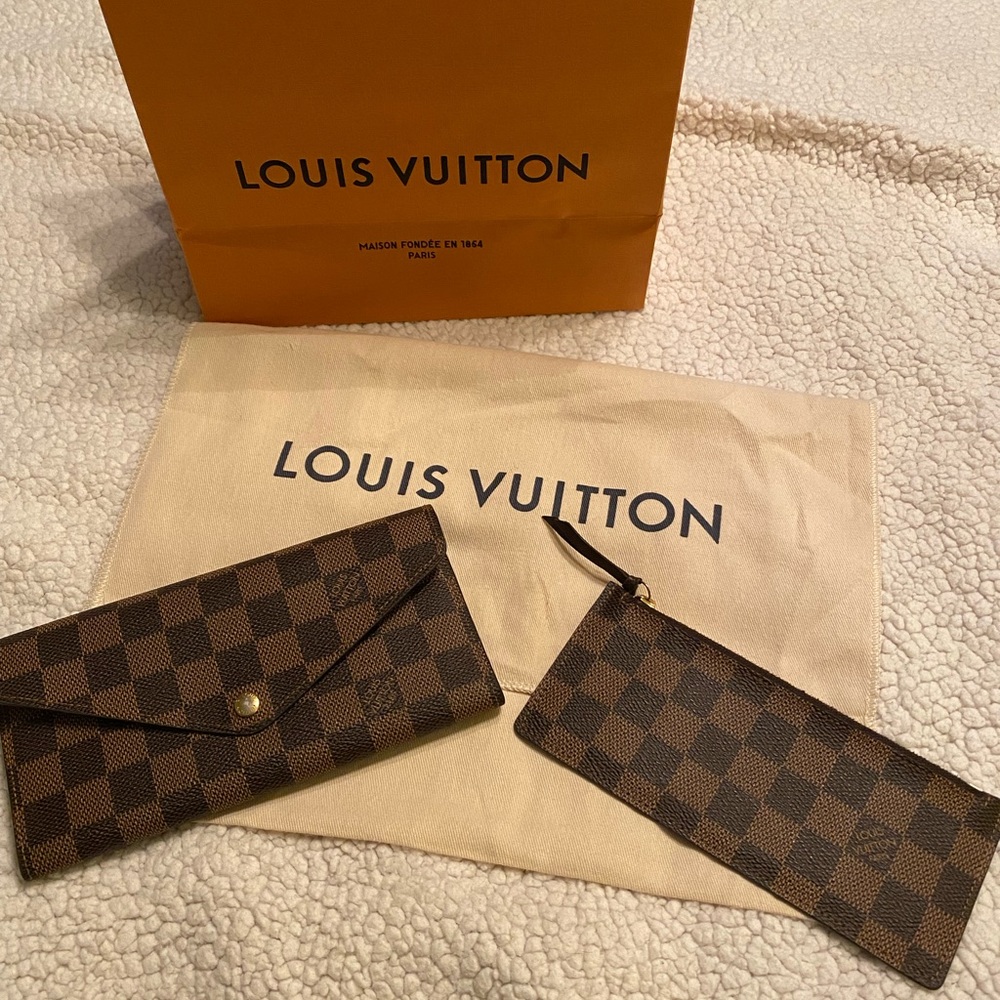 Louis Vuitton Josephine Ebene Damier Wallet